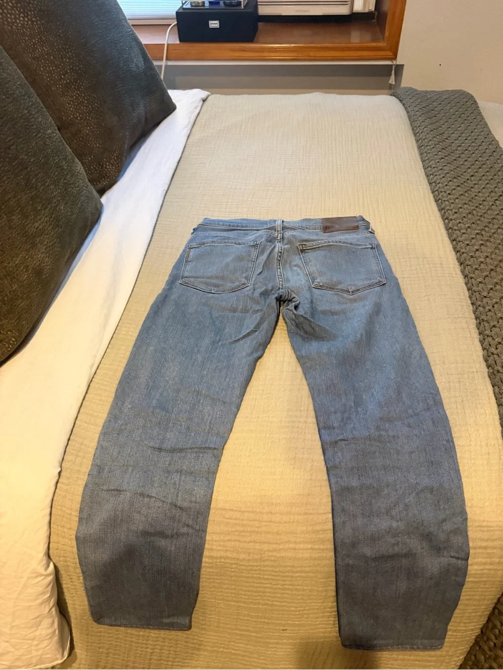 PAIGE Men’s Light Wash Skinny Jeans